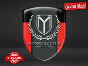 Mansory Insignias Coche Pro Máximo Duradero Estilo Rendimiento